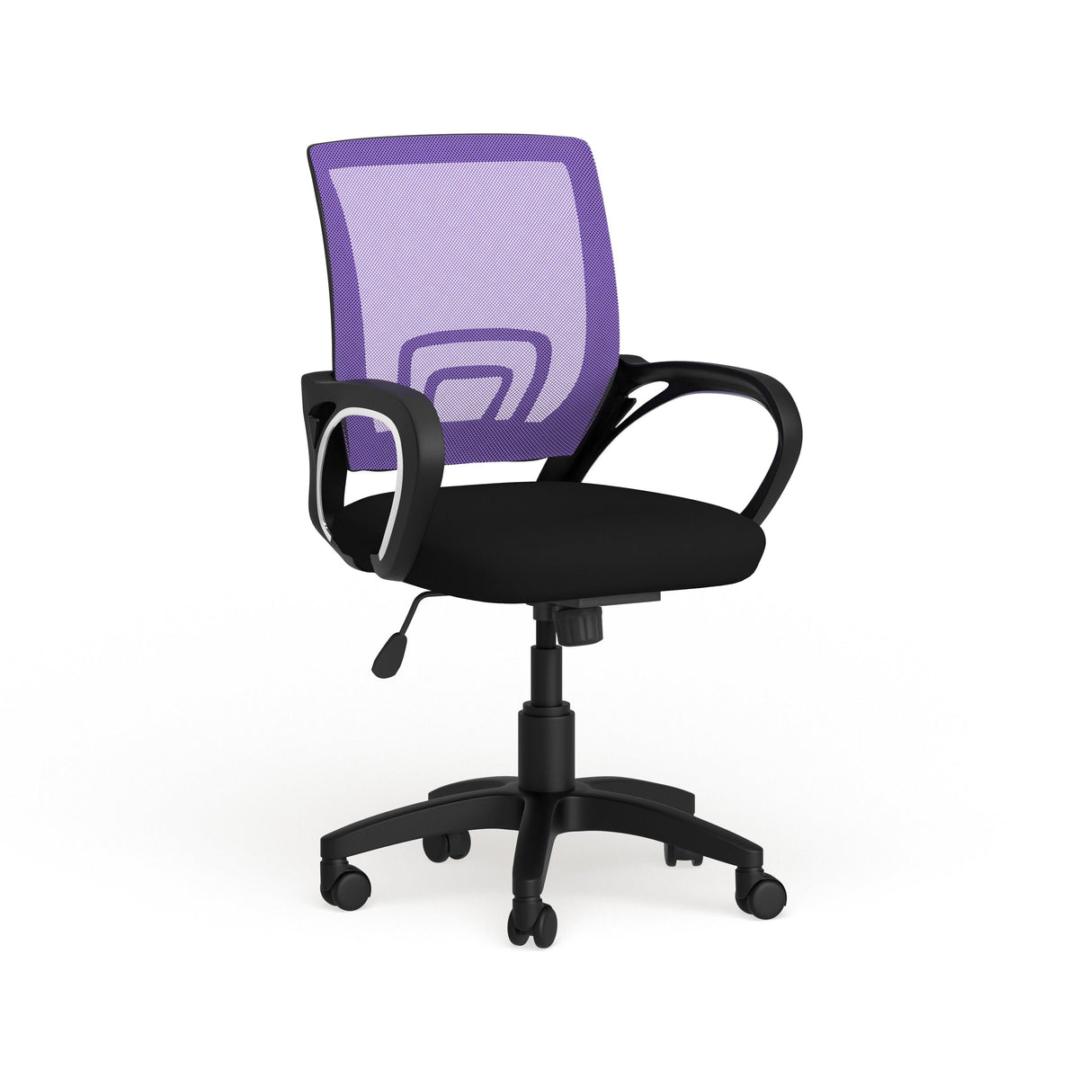 Purple Mesh Back Office Chair V8260