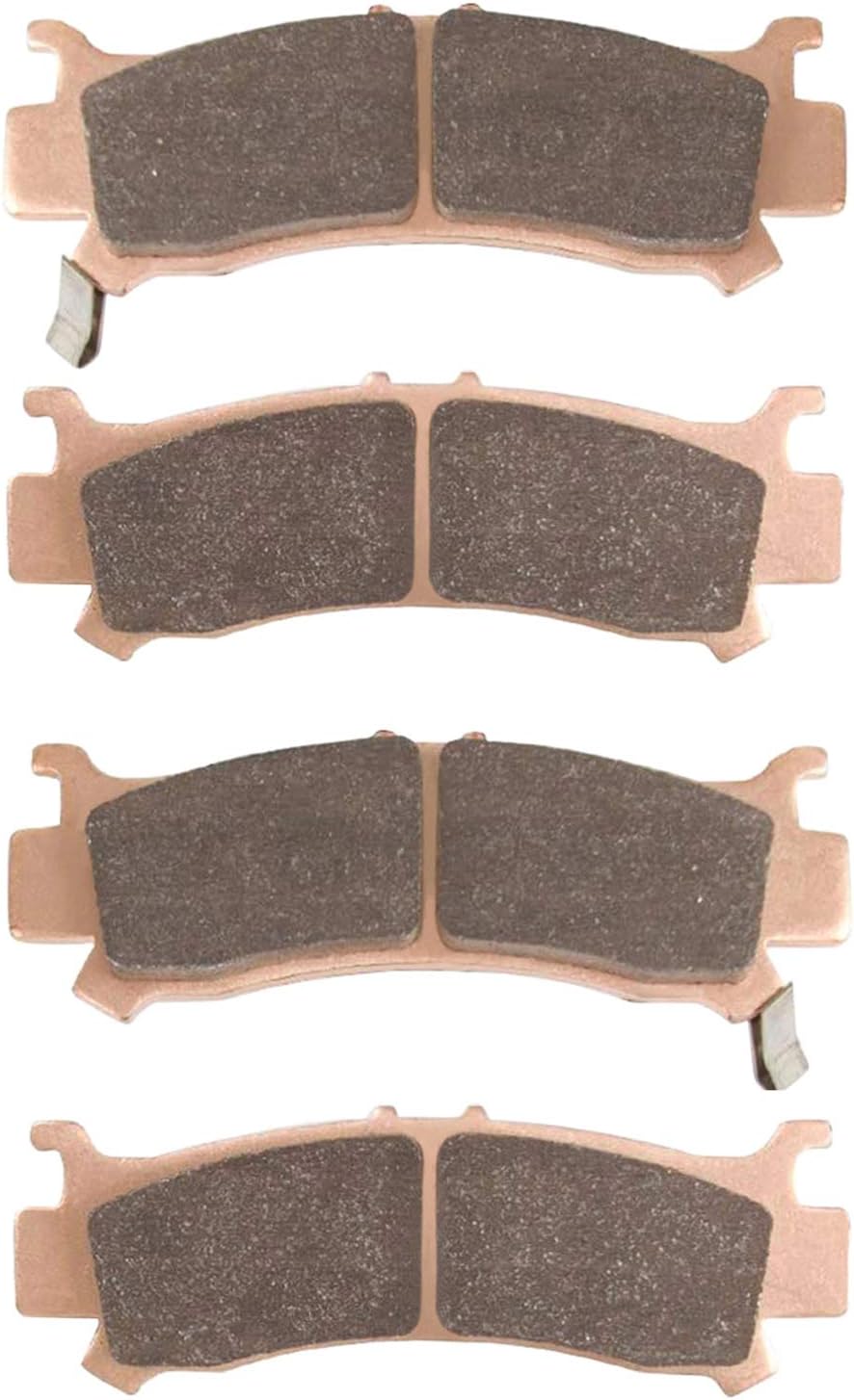 Front and Rear Brake Pads Pack of 2 W67190
