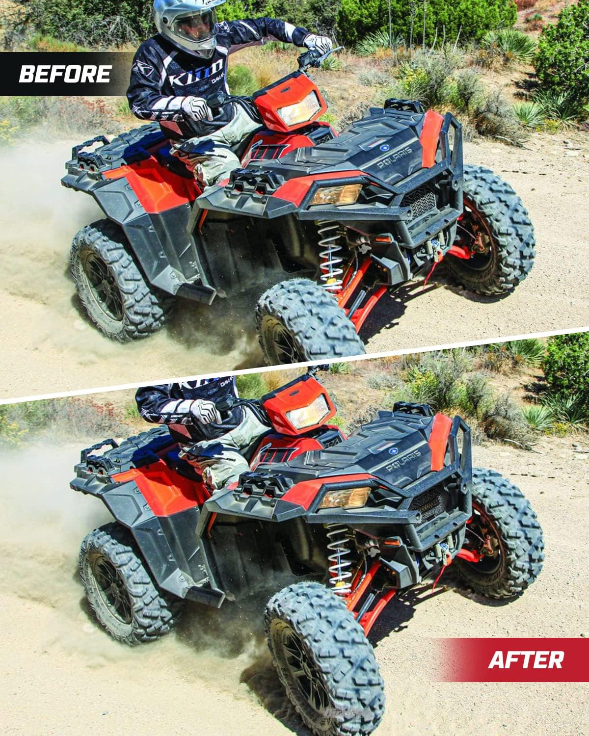 Black Front Mesh Grill with LED Light Bar, Pack of 2 V848415