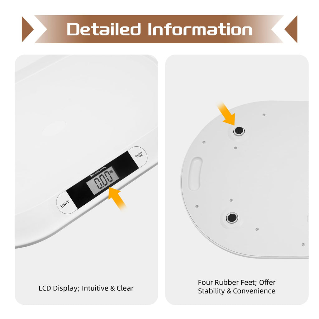 Digital Infant Scale 20kg/44lb LCD Display D948