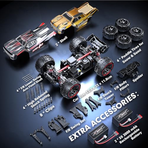 Brushless RC Car 4X4 Offroad Waterproof with 3S Battery D67682