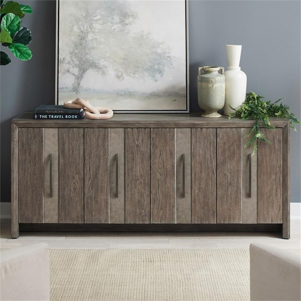4-Door Accent Cabinet with Adjustable Shelves B709