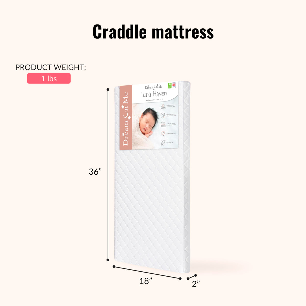 2" Cradle Mattress Z98055
