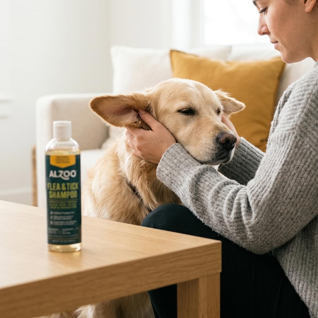 Plant Based Flea and Tick Repellent Dog Shampoo 12 Fl. Oz. D175515