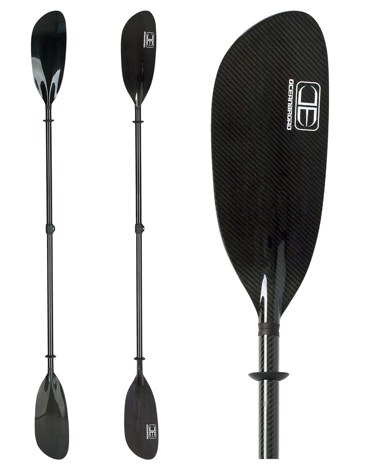 Full Carbon Fiber Adjustable Kayak Paddle T61496