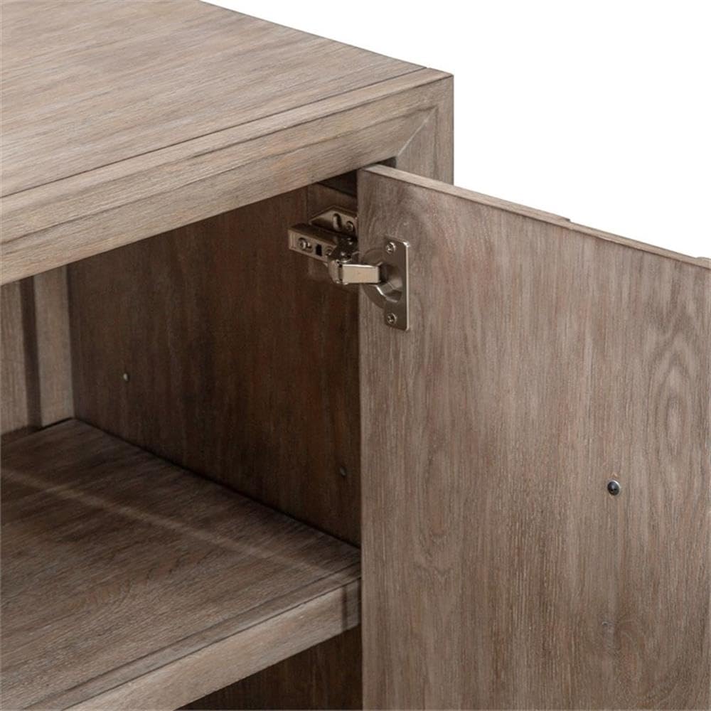 4-Door Accent Cabinet with Adjustable Shelves B709