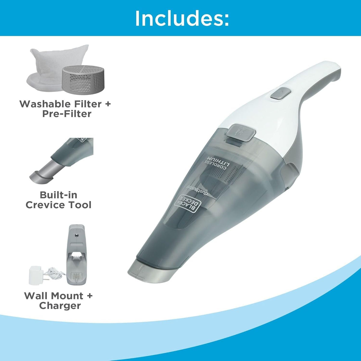 Cordless Handheld Vacuum I128426