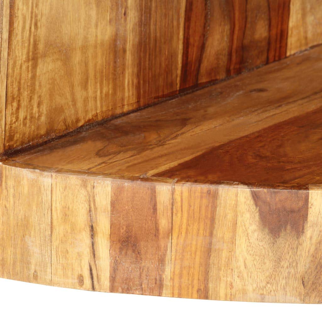 Round Coffee Table Solid Sheesham Wood B133