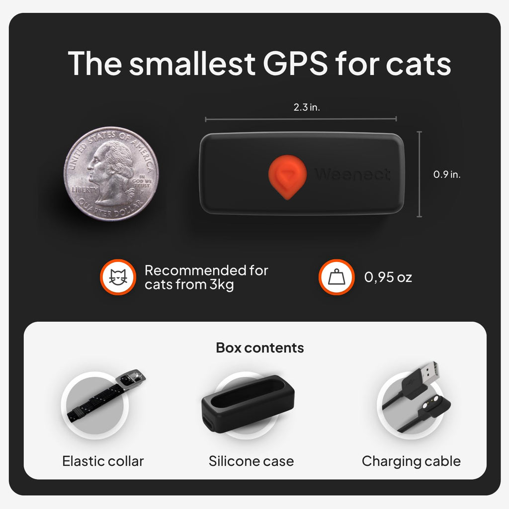 Mini GPS Cat Collar K485
