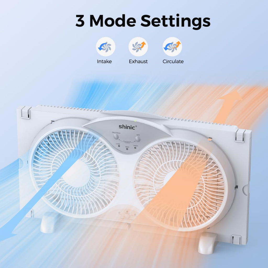 9" Reversible 3-Speed Window Fan G706472