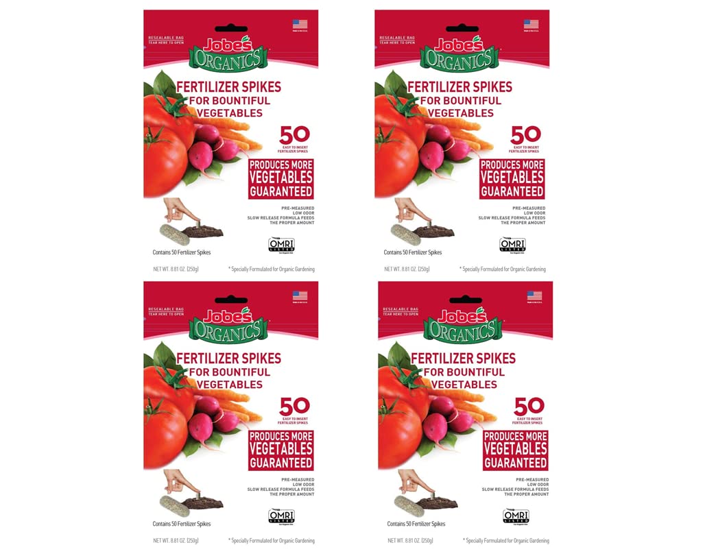 Organic Vegetable & Tomato Fertilizer Spikes, 50 Spikes R265253