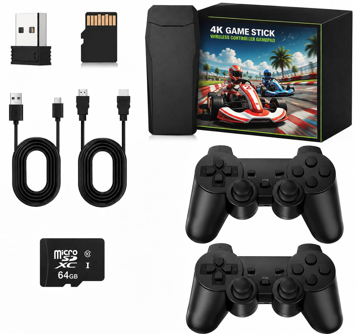 Retro Gaming Console 4K HDMI with 20,000+ Built-in Classic Video Games R6977