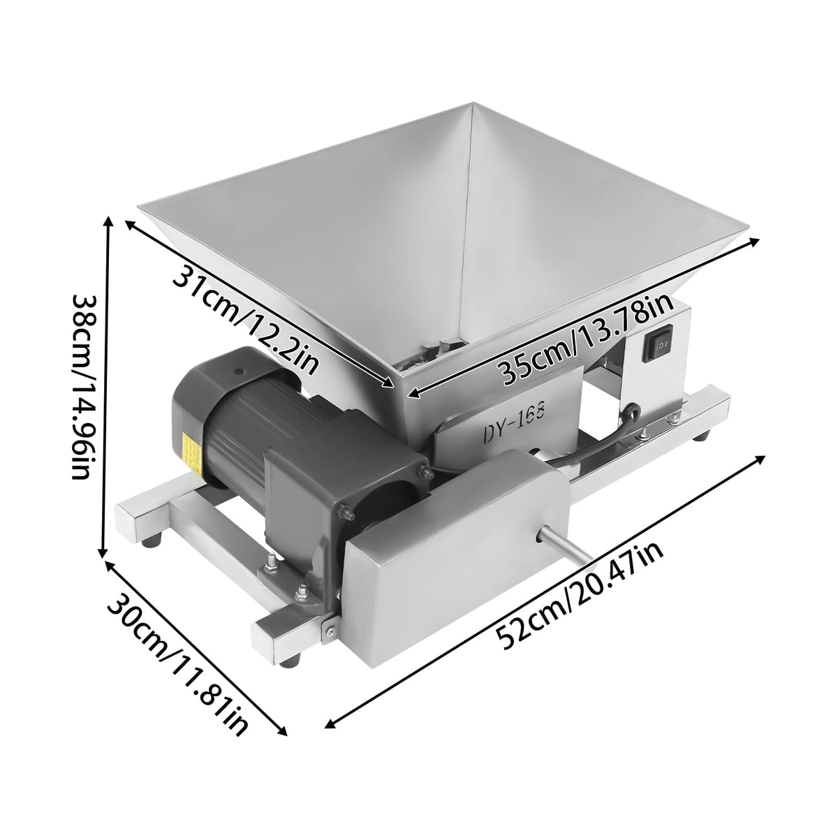 Electric Fruit Crusher with Protective Covers U4038
