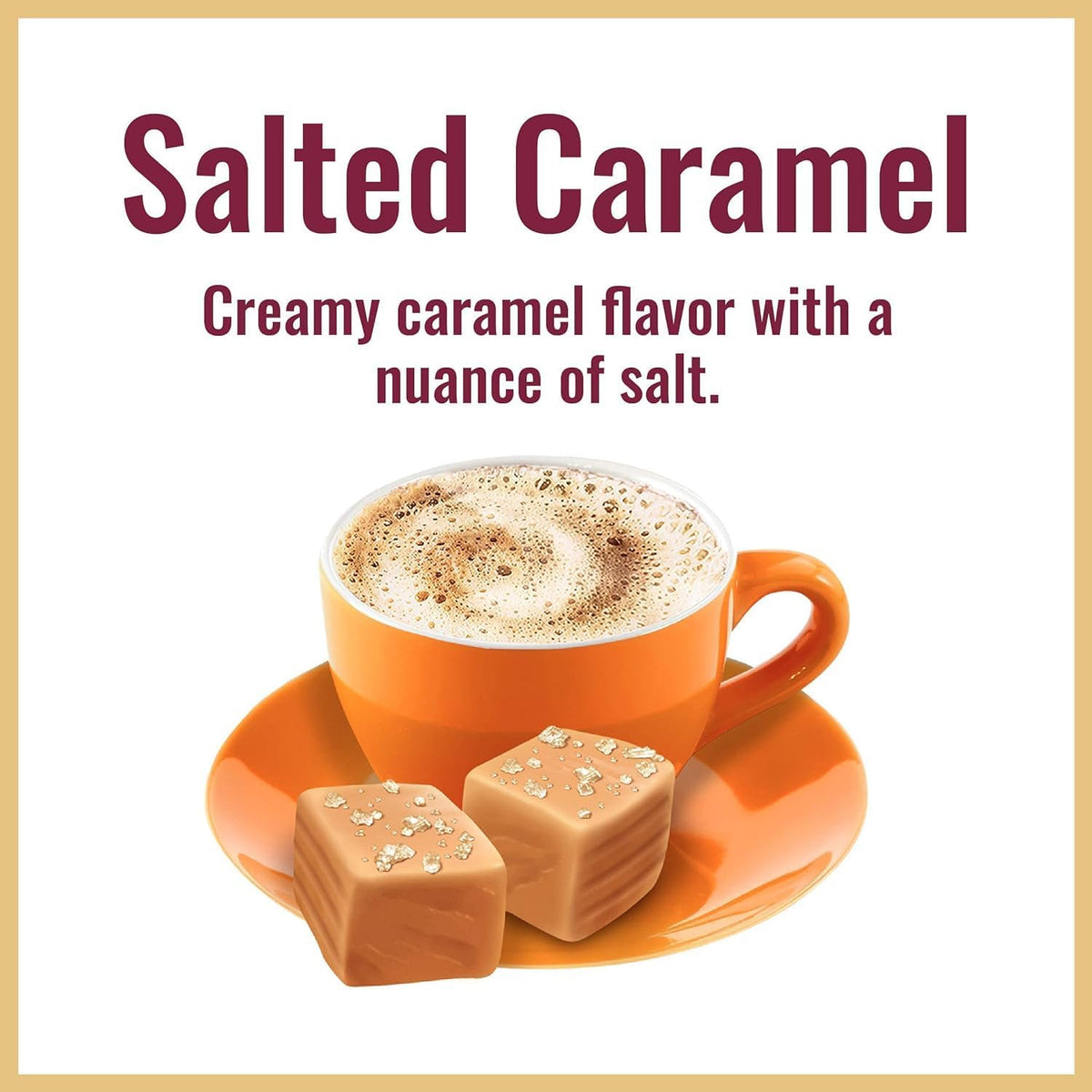 Flavor Coffee Salted Caramel 14 Ounce Pack of 4 F923