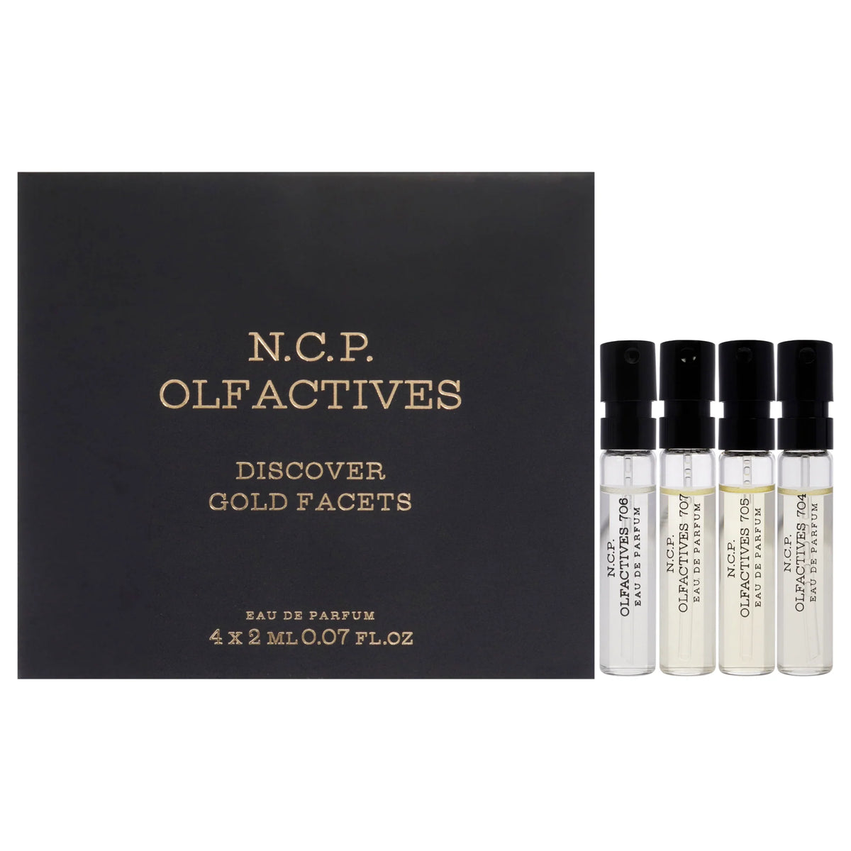 4 x 2 ml Incense and musk EDP Spray, Leather and oud EDP Spray, Saffron and oud EDP Spray, Patchouli and oud EDP Spray H8868