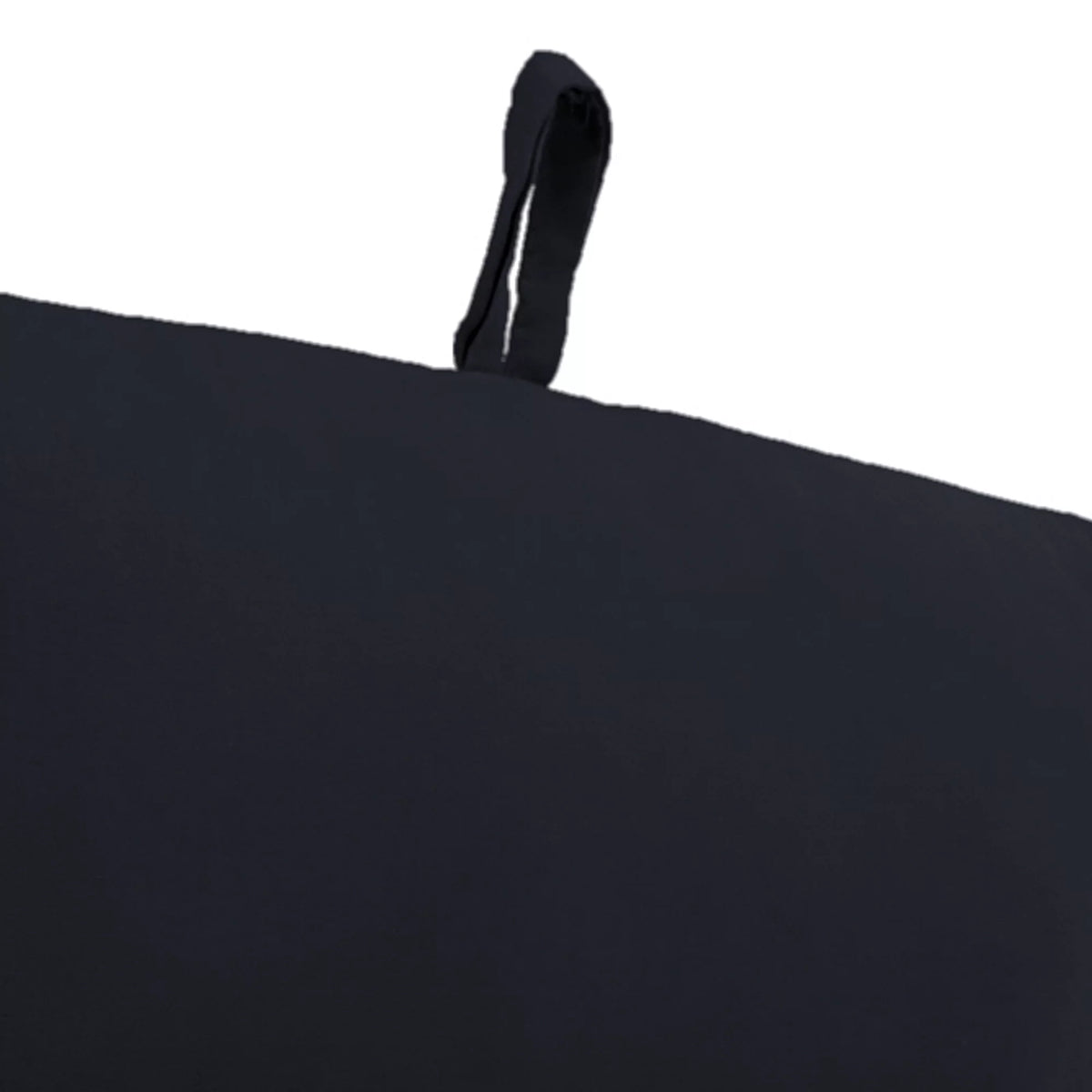 Navy Rectangular Outdoor Chair Cushion with Ties P6763