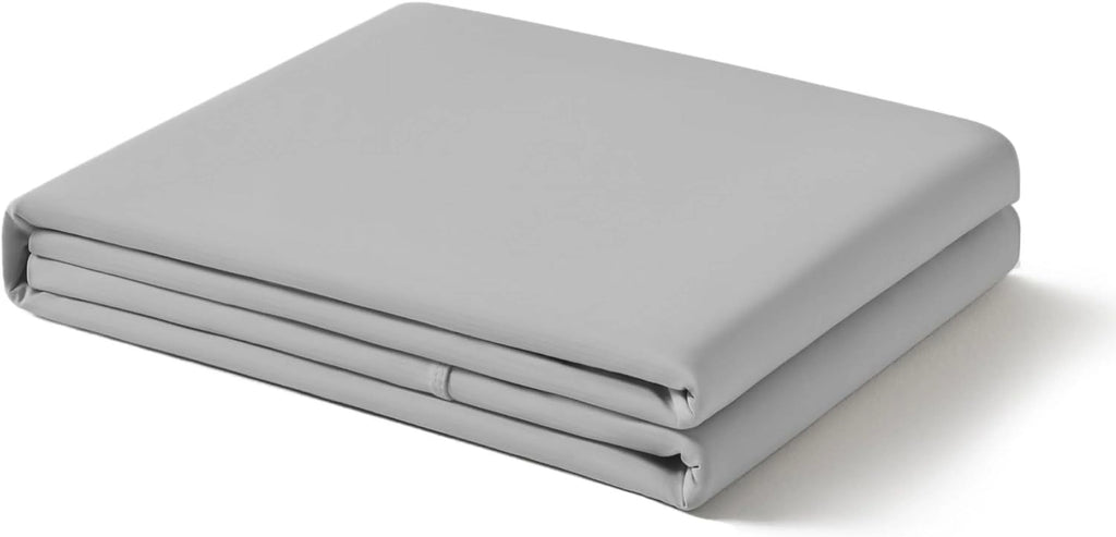 Flat Sheet, Cooling Bedding, Machine Washable, Cool Gray, King/Cal King Z399