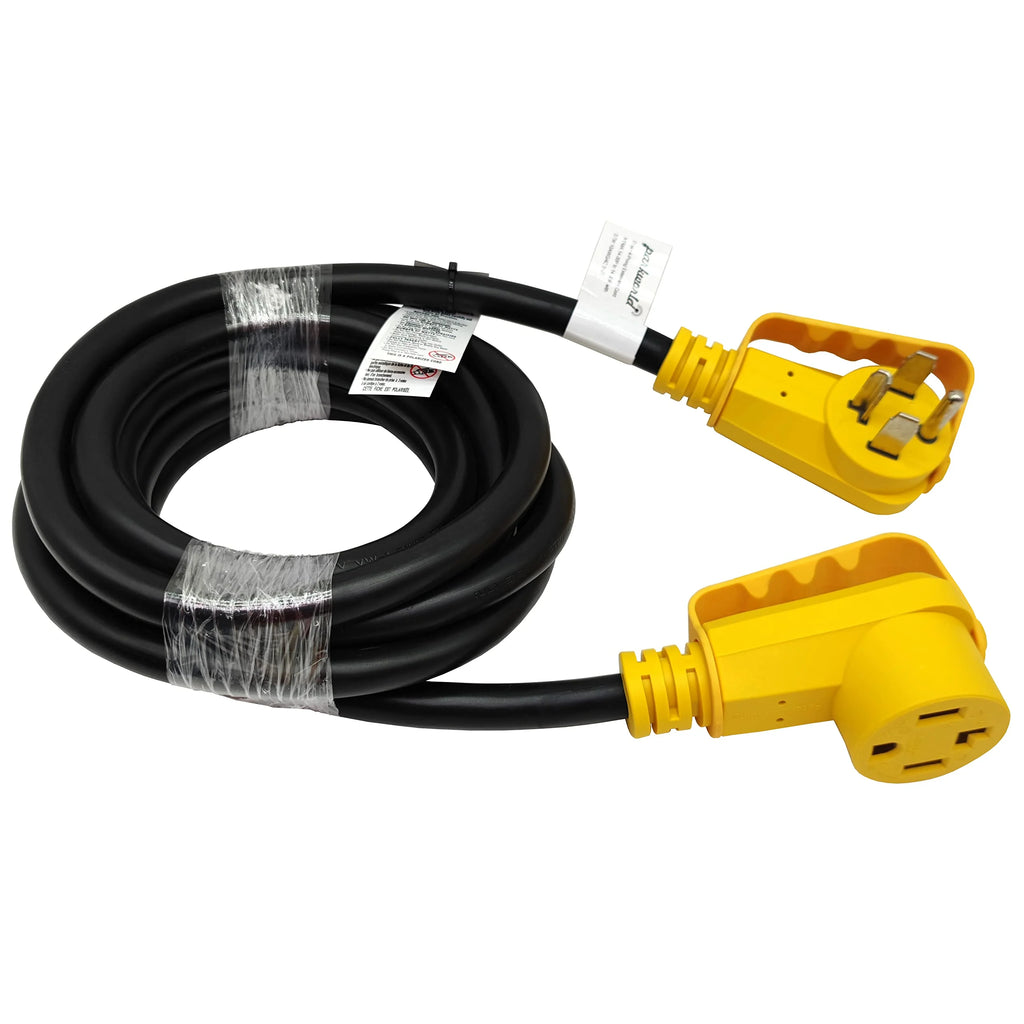 EV Extension Cord, Dryer 4-Prong NEMA 14-30 Extension Cord, 30A, 125V/250V, 7500W (15FT) O890334