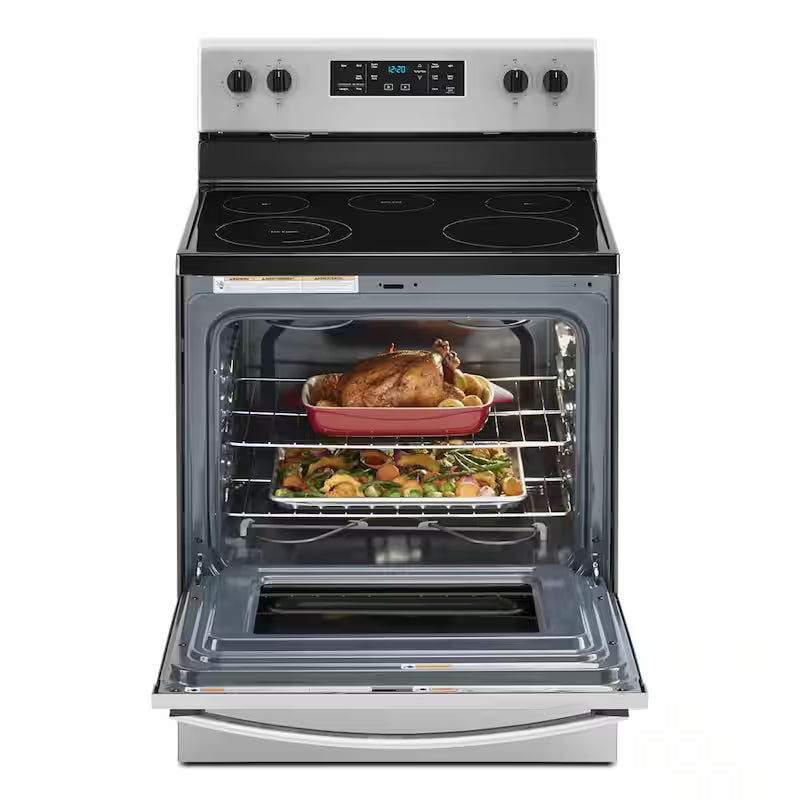 5.3 cu. ft. Electric Range with 5-Elements in Stainless Steel N157160