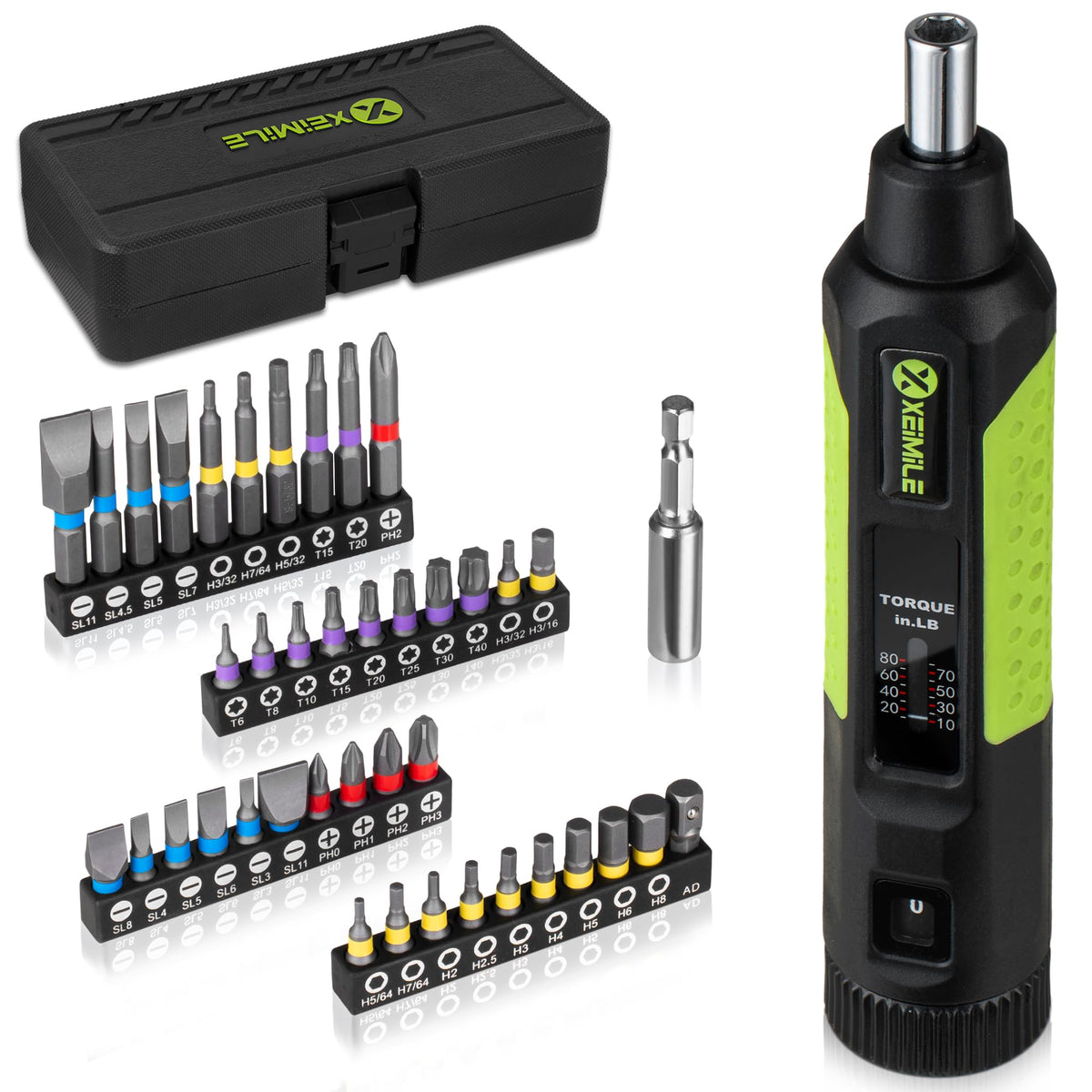 43Pcs Torque Screwdriver V2501