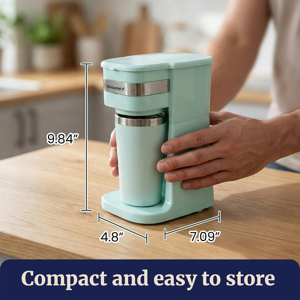 Single-Serve Compact Coffee Maker P37791