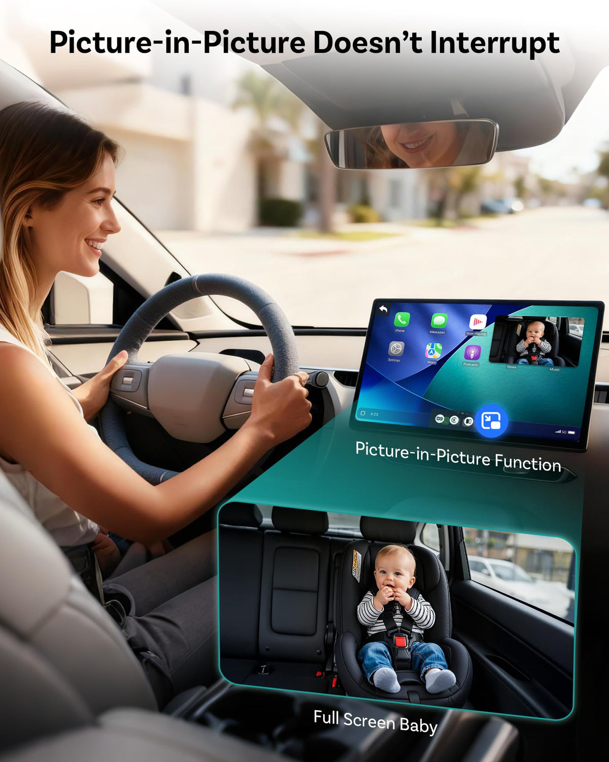 Baby Car Camera with HD Night Vision E33133