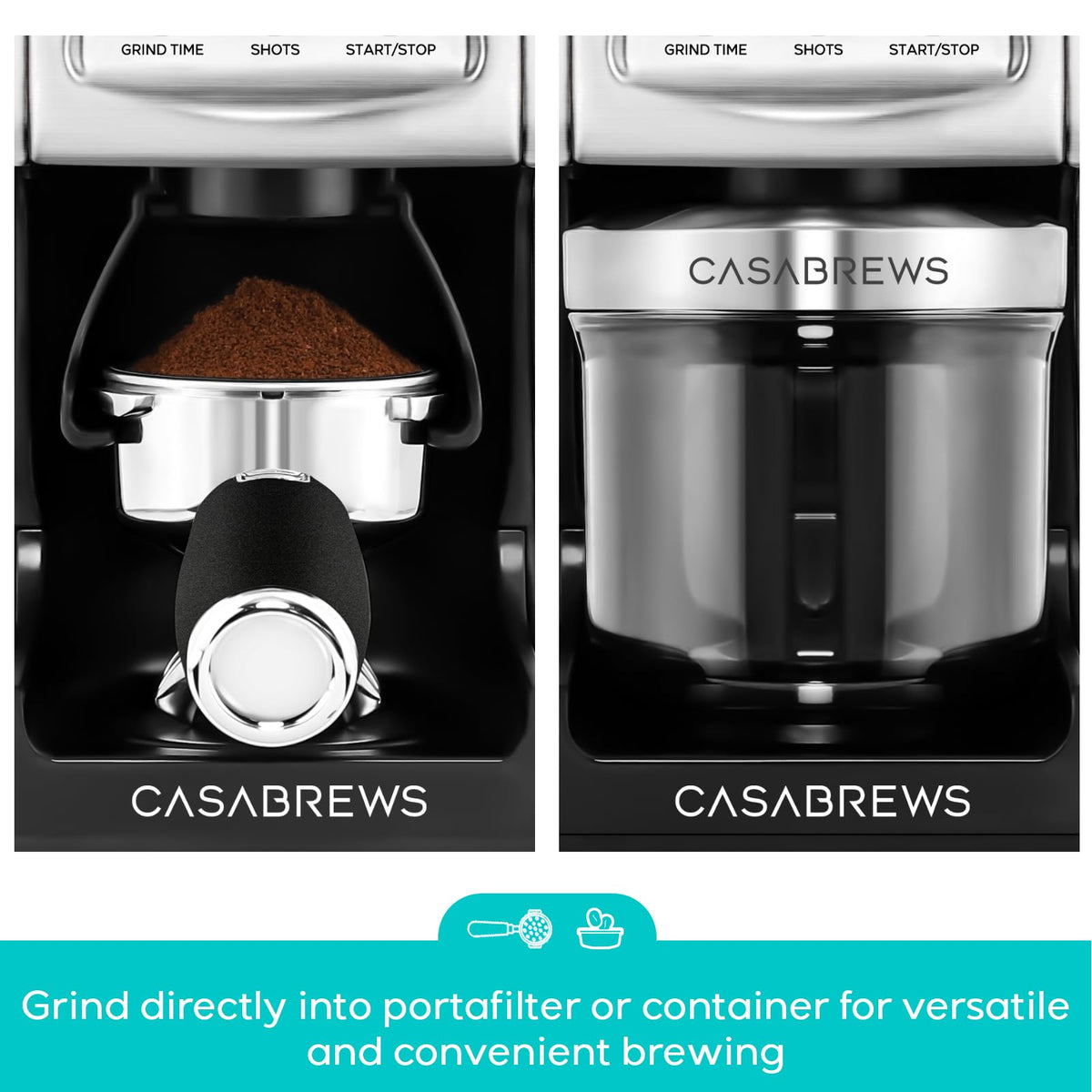 Electric Conical Burr Coffee Grinder with LCD Display T525962