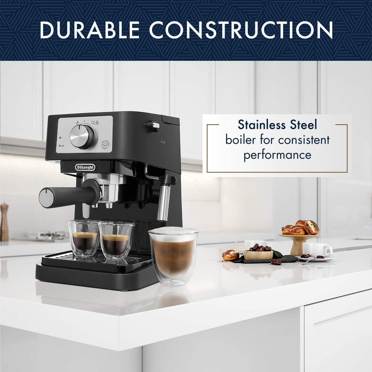 Compact Manual Espresso Machine X648