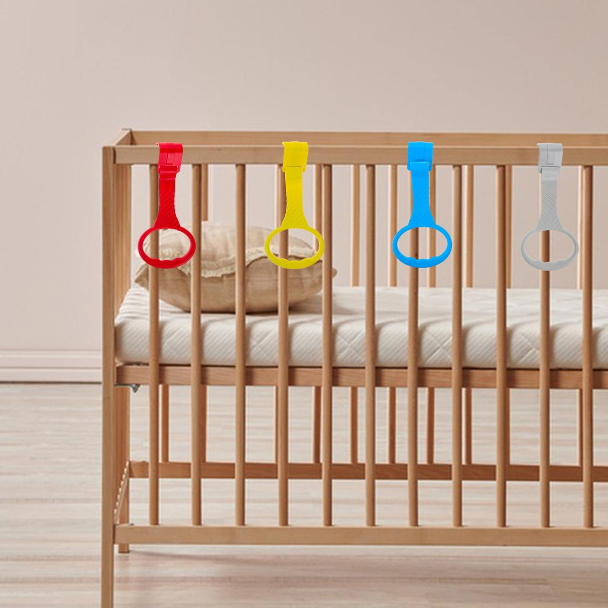 Baby Pull Up Rings 4Pcs Playpen Accessories I163