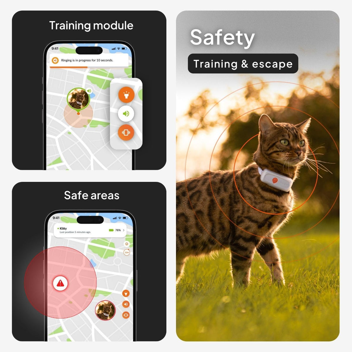 Mini GPS Cat Collar K485