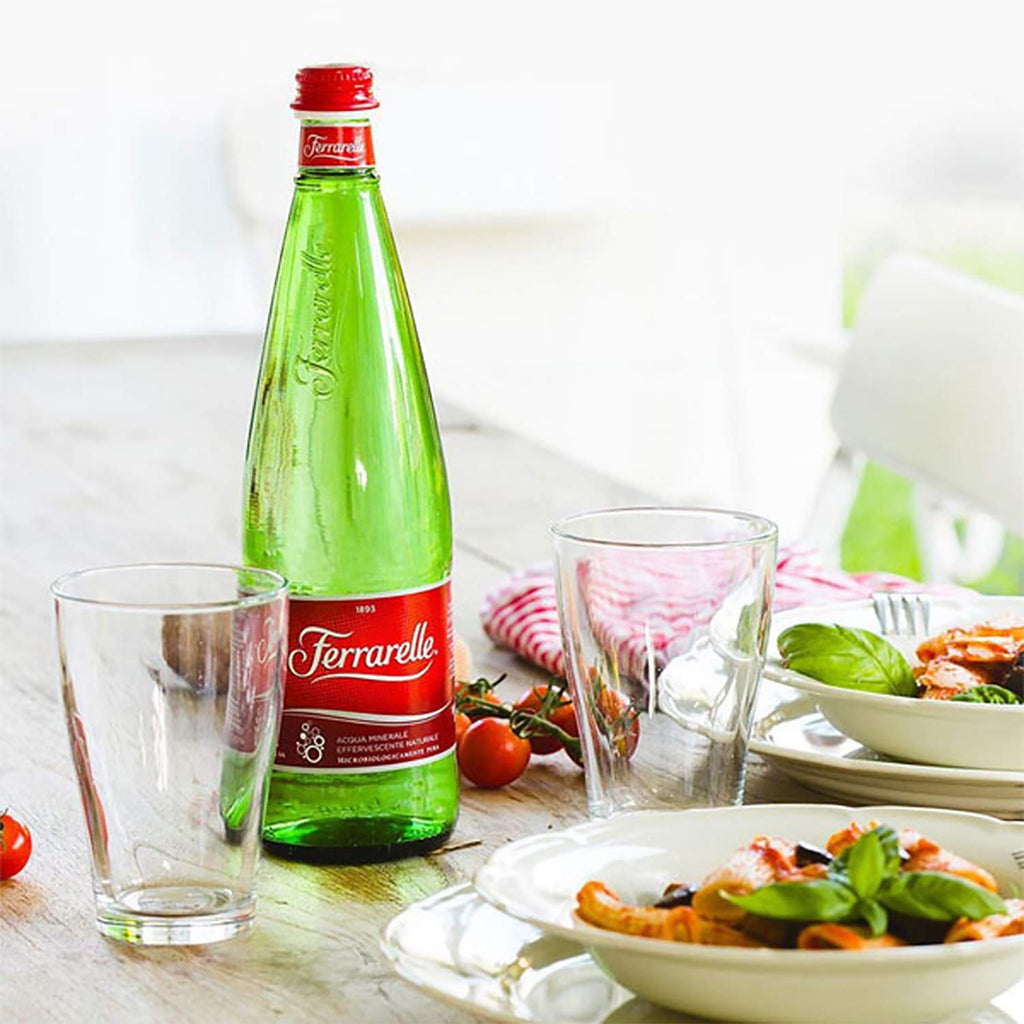 Sparkling Natural Mineral Water 750 mL 6 Glass Bottles L6682