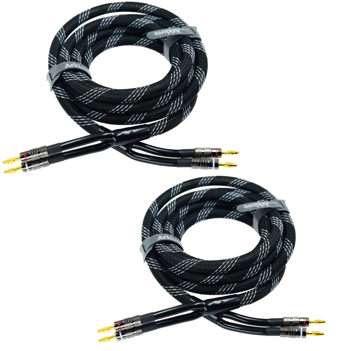 10ft 12awg Braided Speaker Cable R5191
