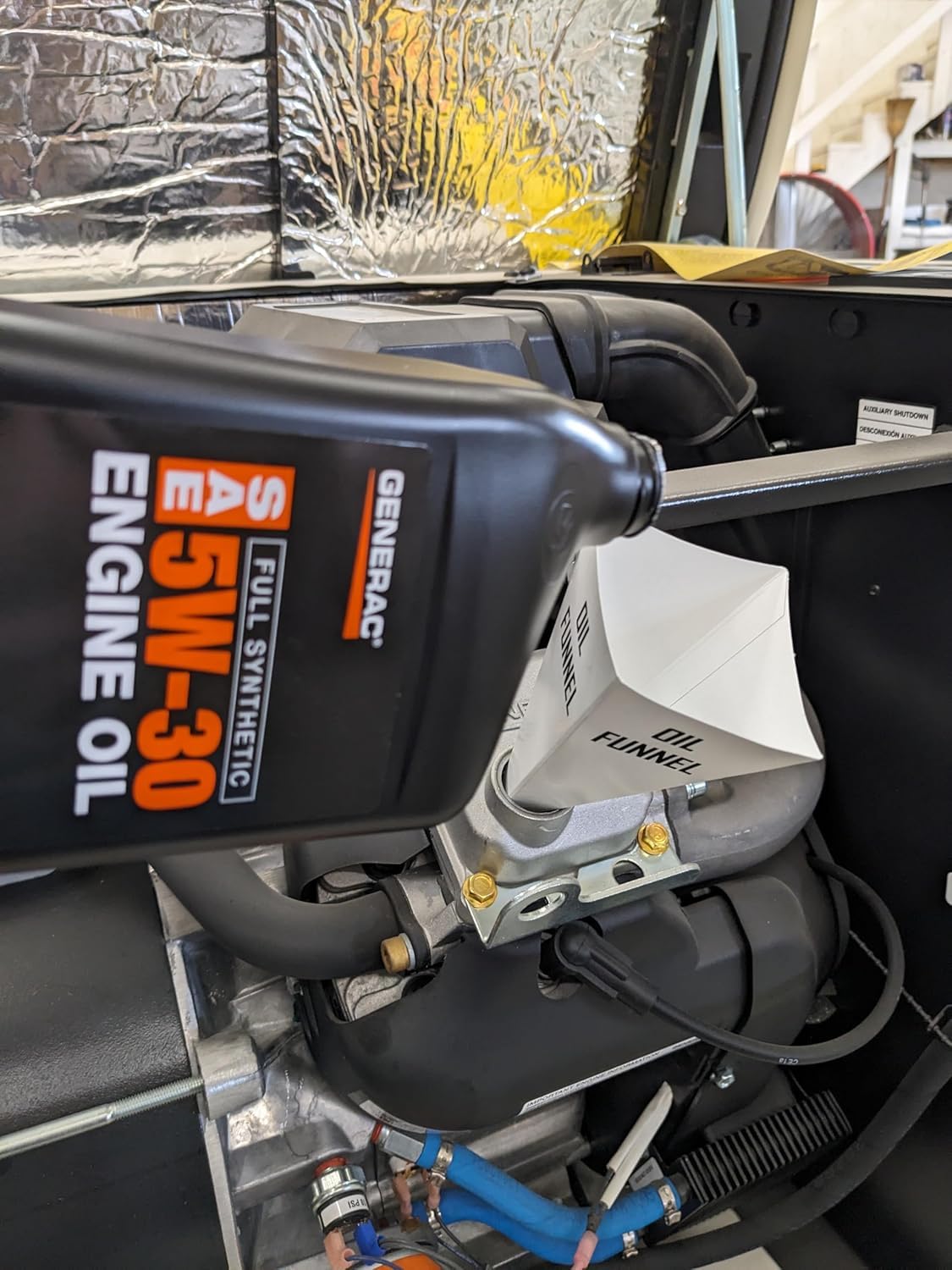 SAE 5W-30 Full Synthetic Engine Oil 5-Quart Bottle X83694