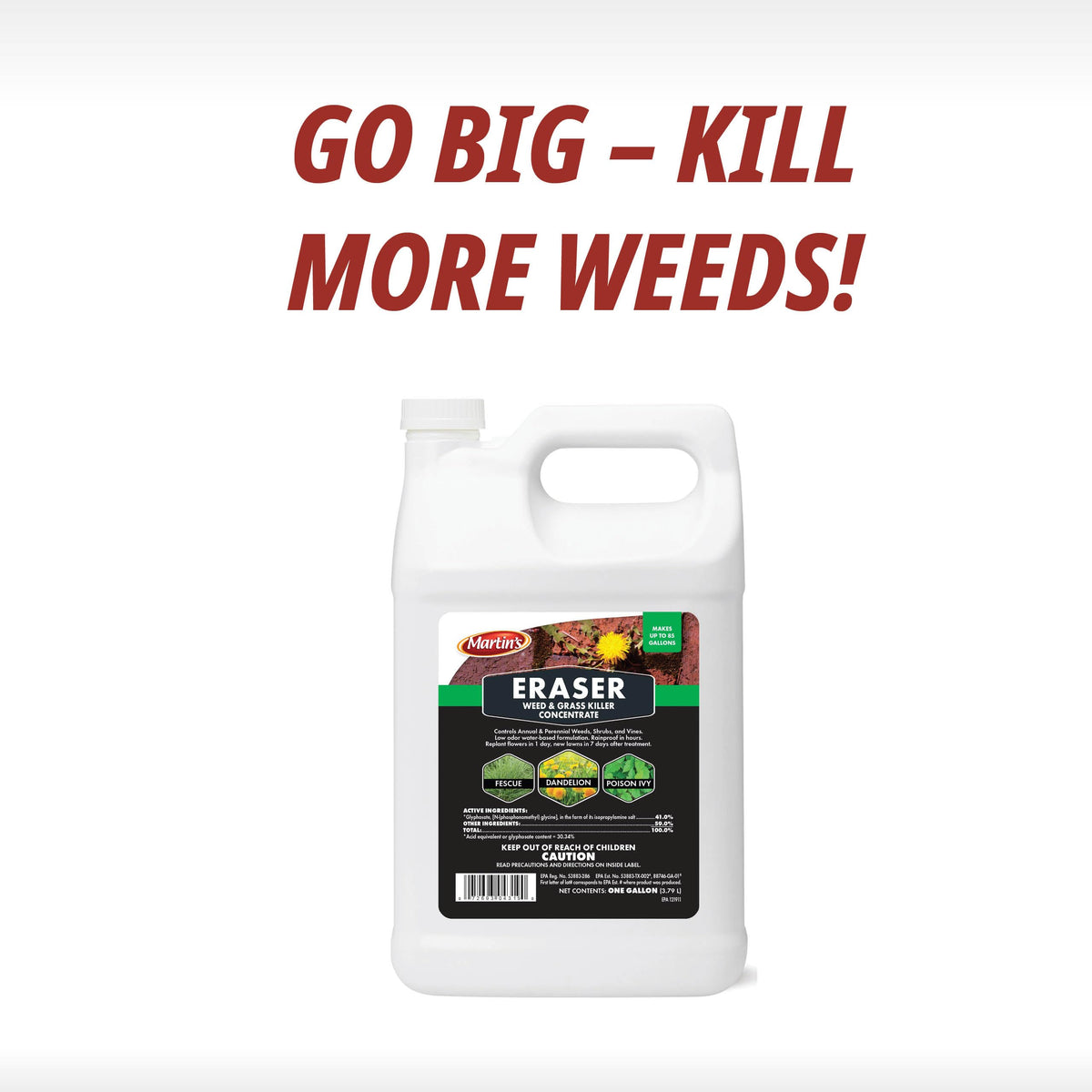 1 Gallon Weed & Grass Killer Concentrate M809