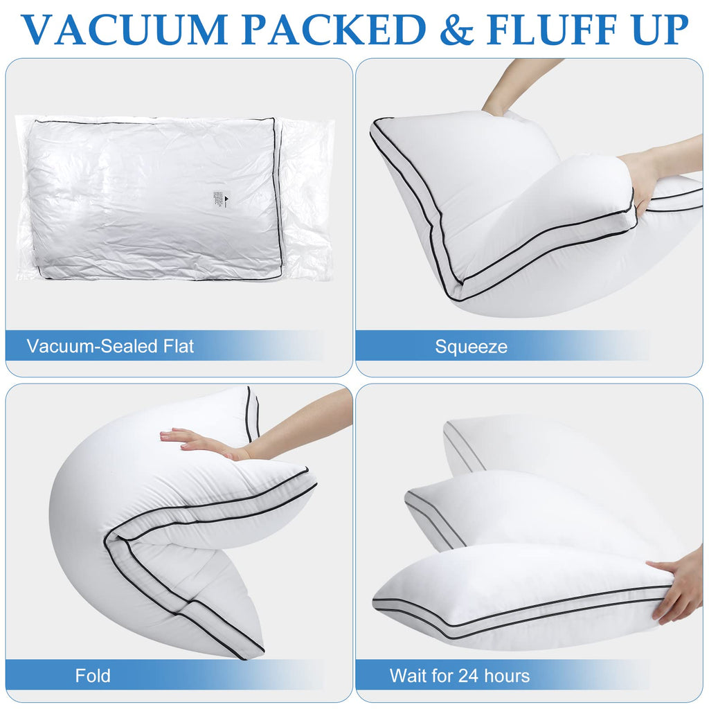 King Size Set of 2 Bed Pillows Q532