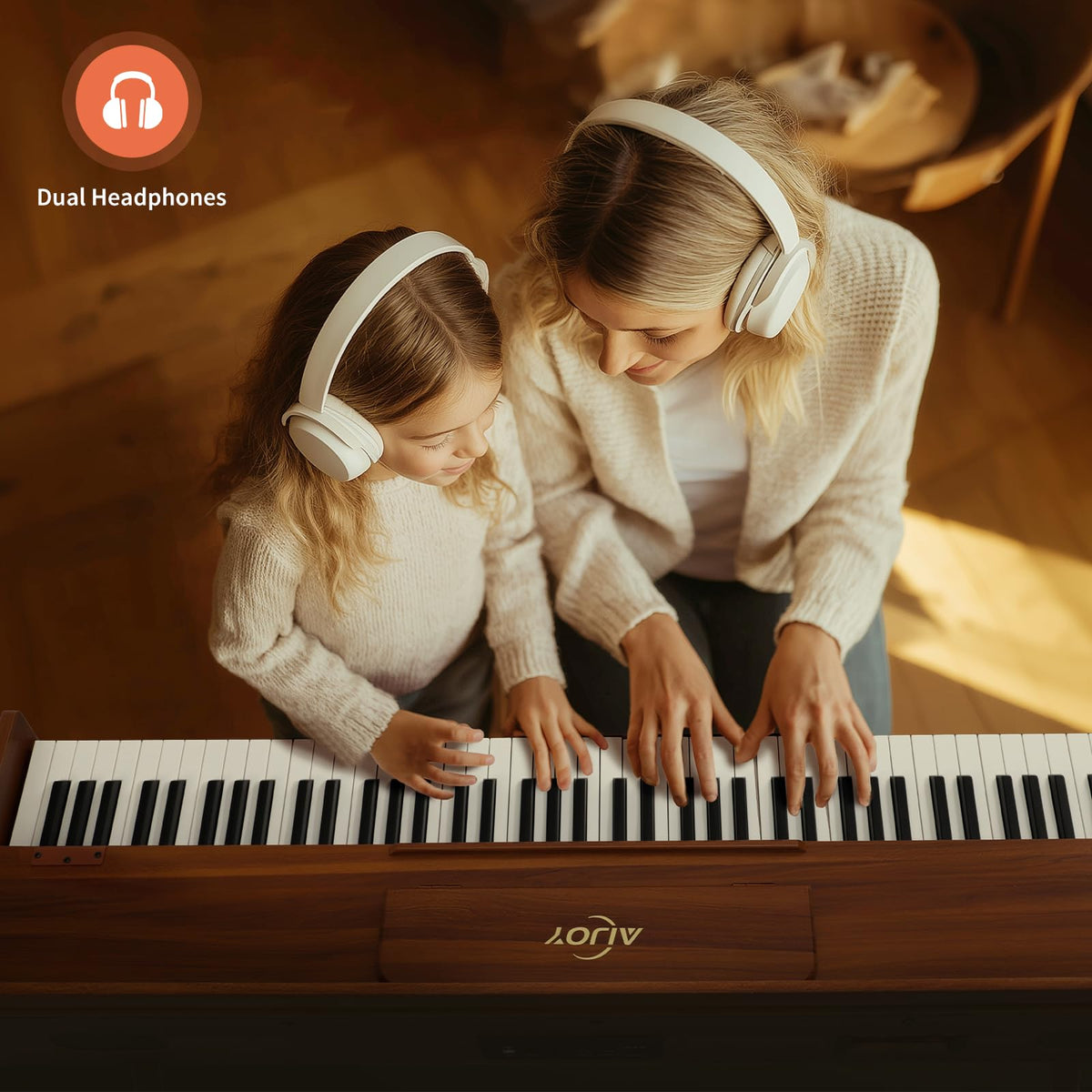 88-key Weighted Hammer-Action Digital Piano T5580