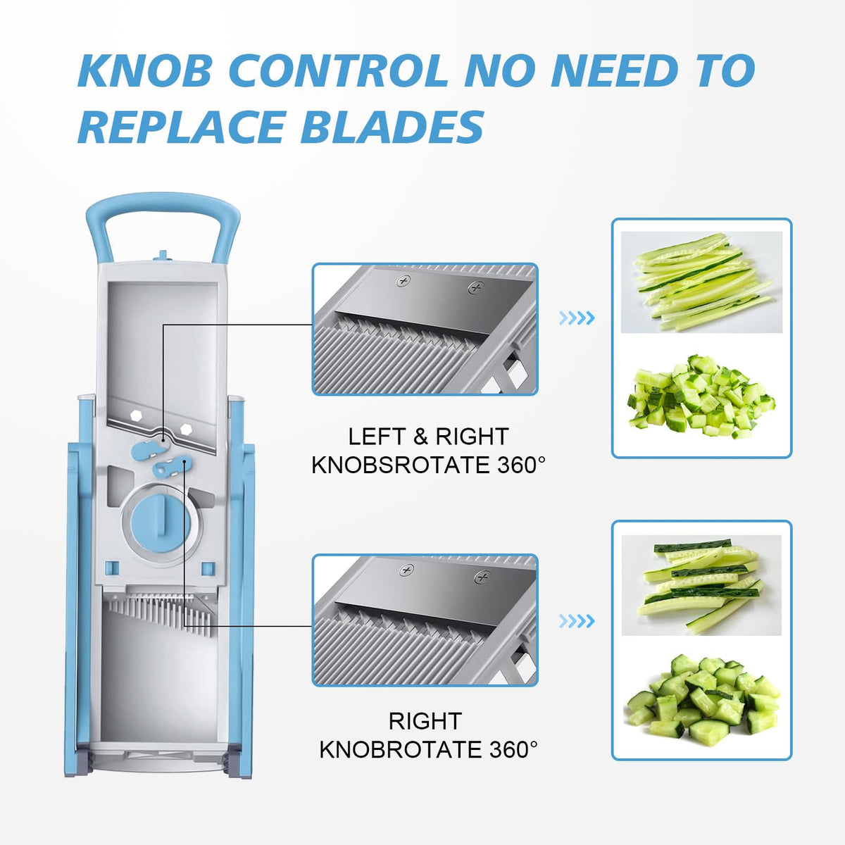 Adjustable Vegetable Slicer and Chopper S47461