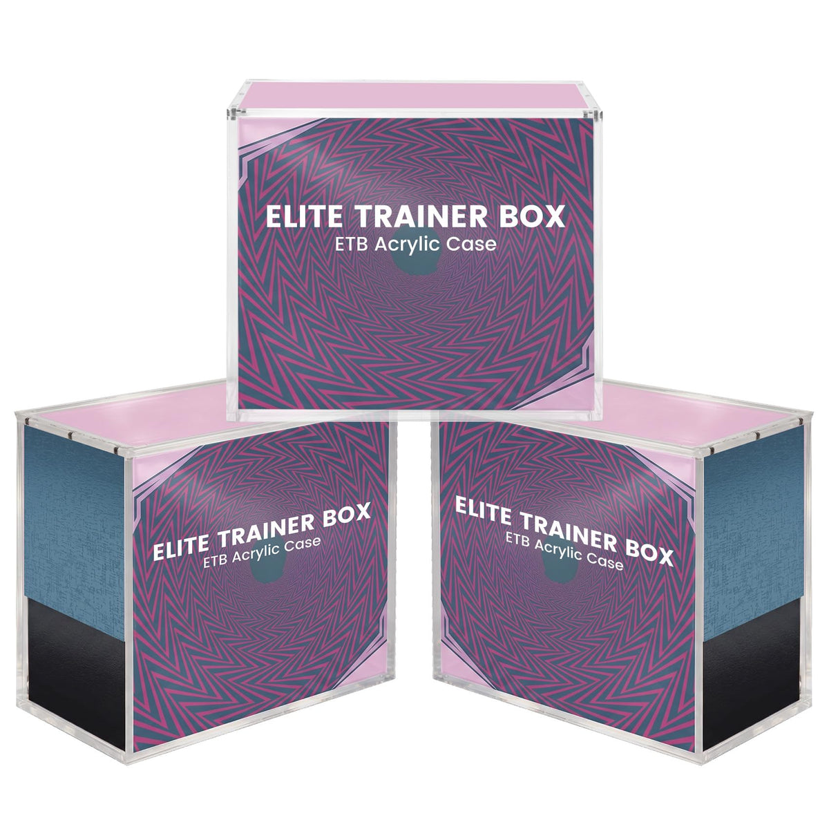 Acrylic ETB Protector Case 3 Pack C996