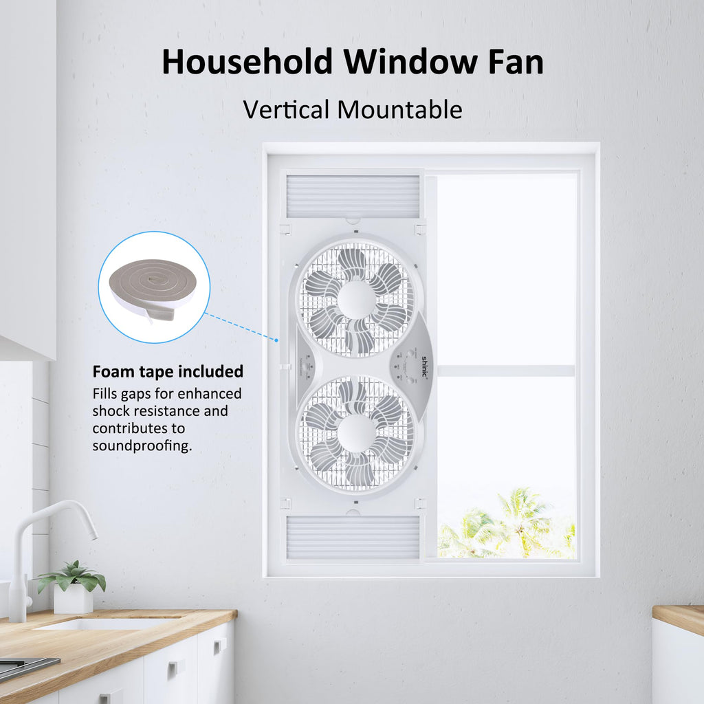 9" Reversible 3-Speed Window Fan G706472