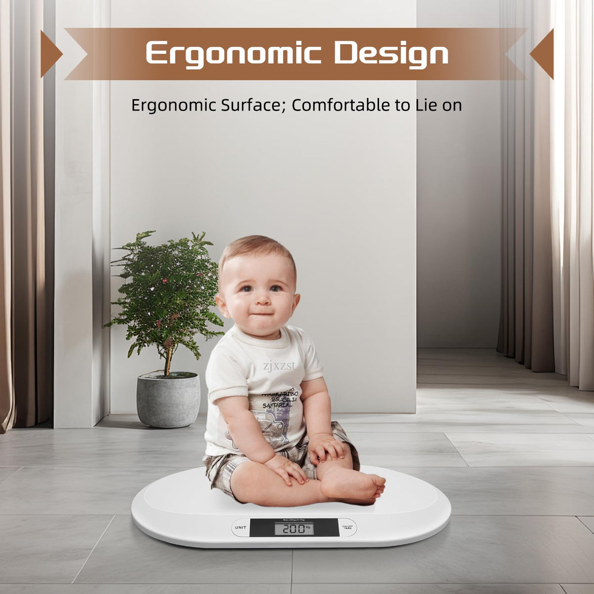 Digital Infant Scale 20kg/44lb LCD Display D948