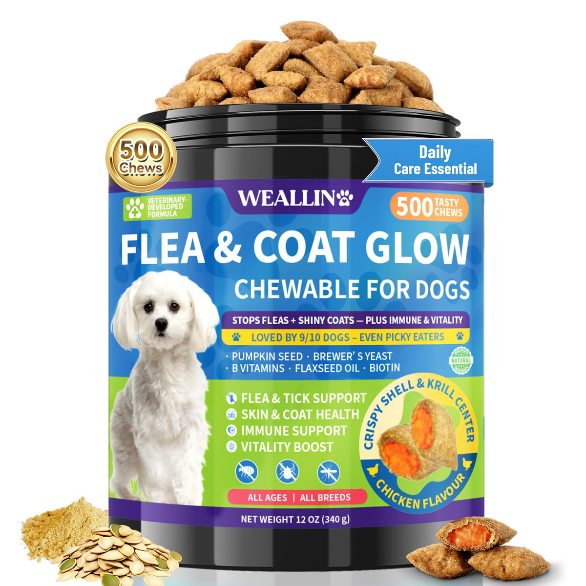 Flea and Tick Prevention for Dogs A62594