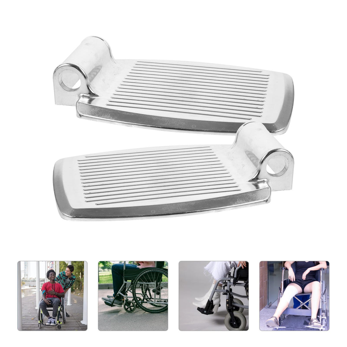 Heavy Duty Wheelchair Pedal Replacement Pair V250