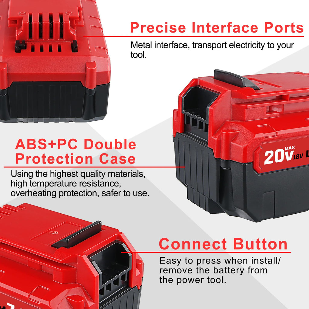 20V 7.0Ah Replacement Battery 2 Pack J45065