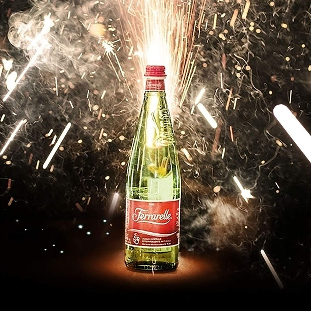 Sparkling Natural Mineral Water 750 mL 6 Glass Bottles L6682