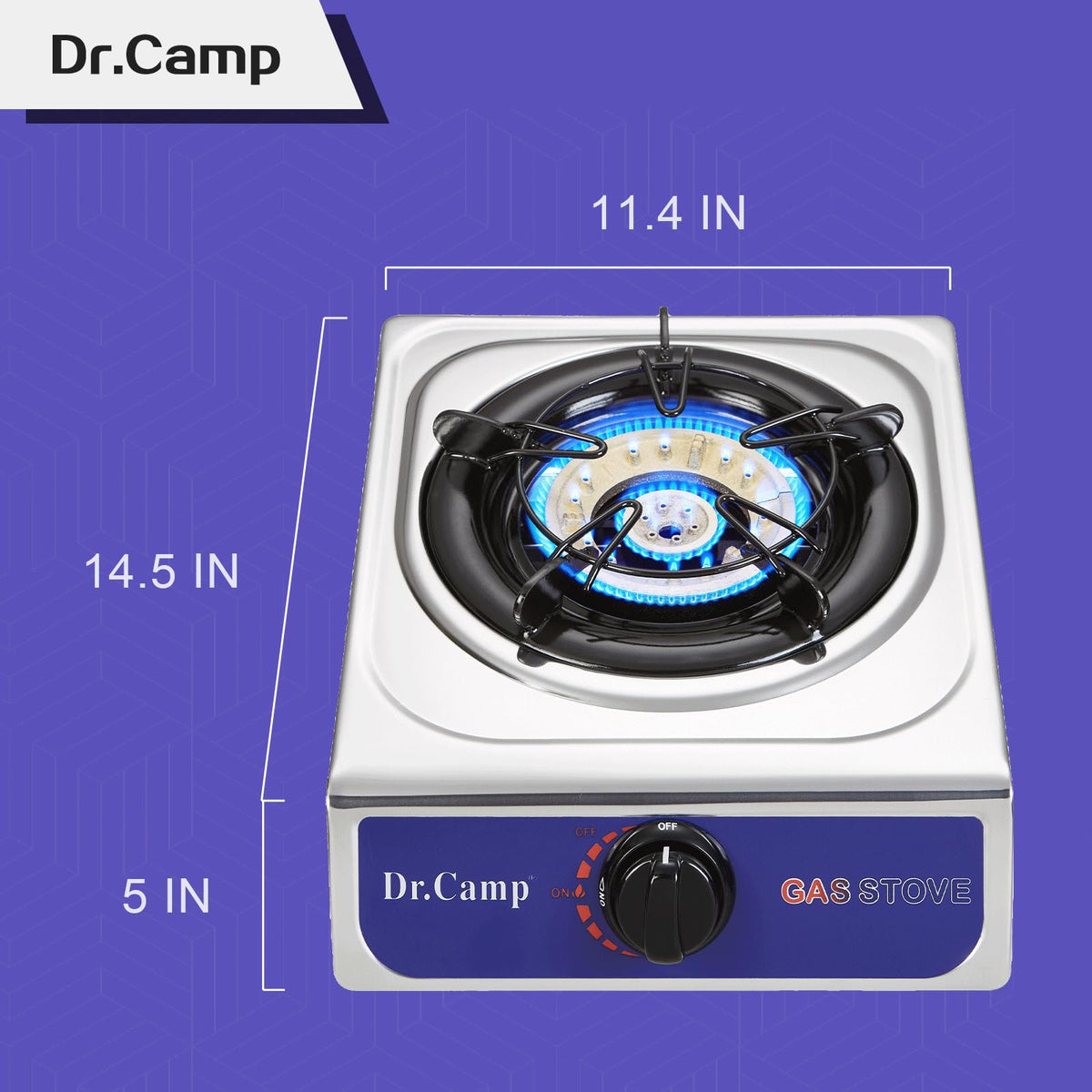 12000 BTU Single Propane Stove Cooker K79844