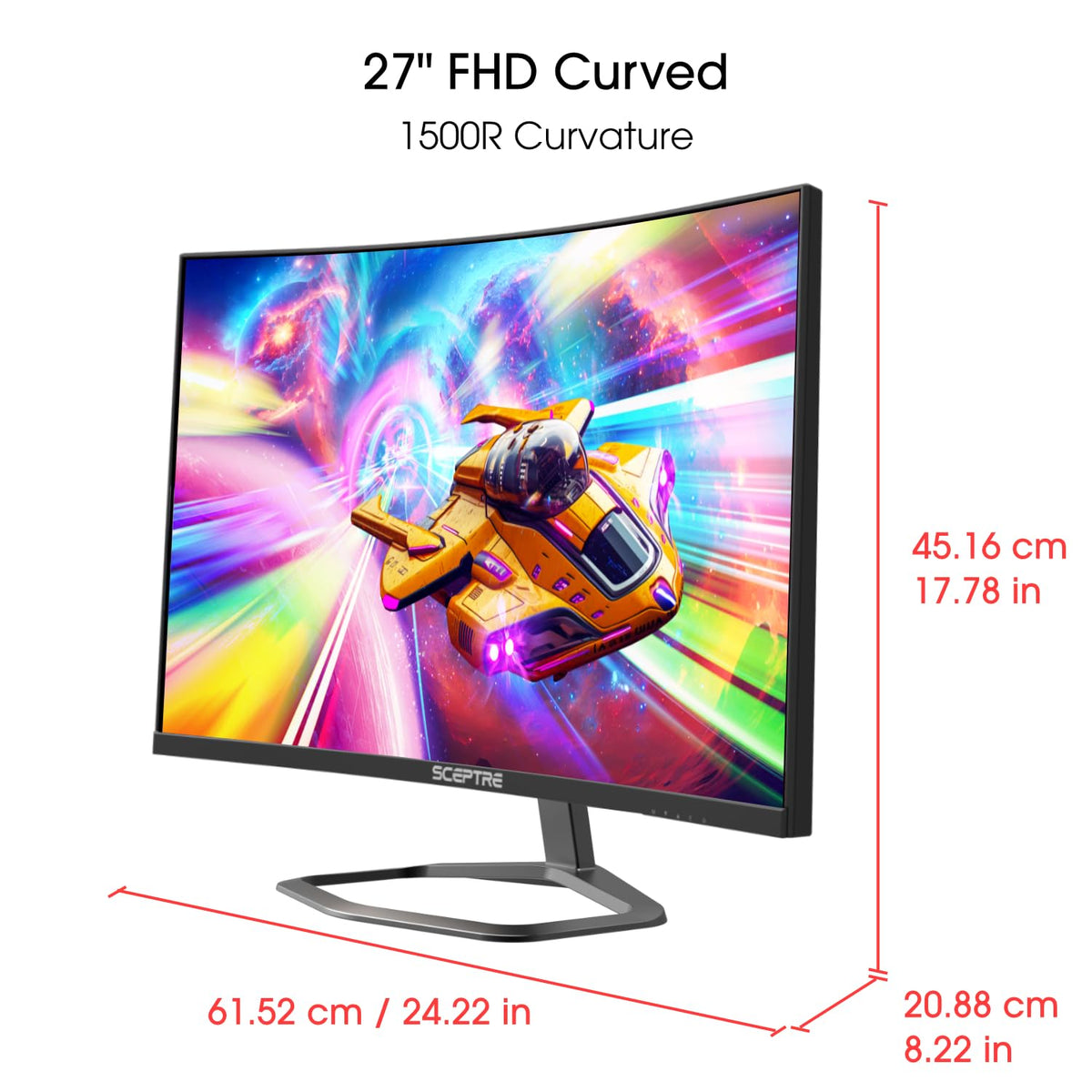 27-inch Curved Gaming Monitor 240Hz 1ms Y18377