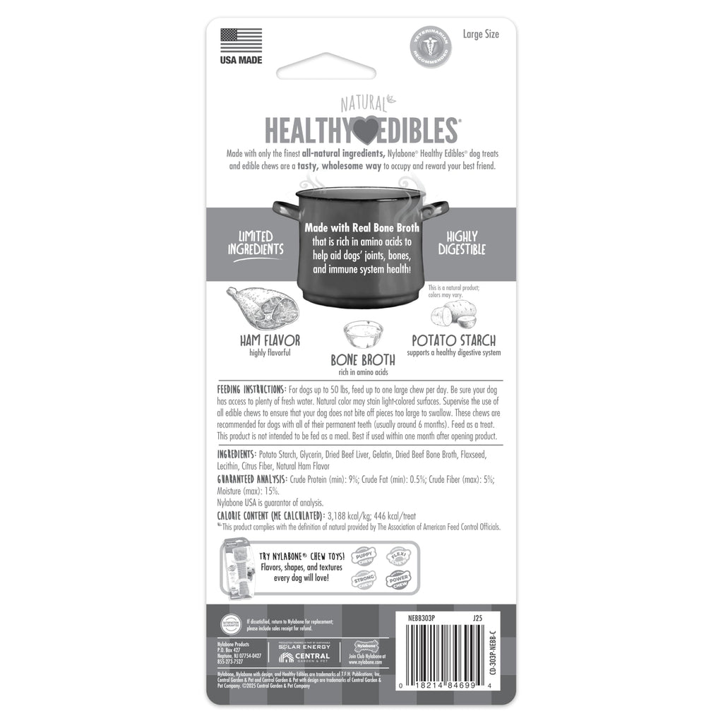 Large Ham Flavor Dog Treats O636