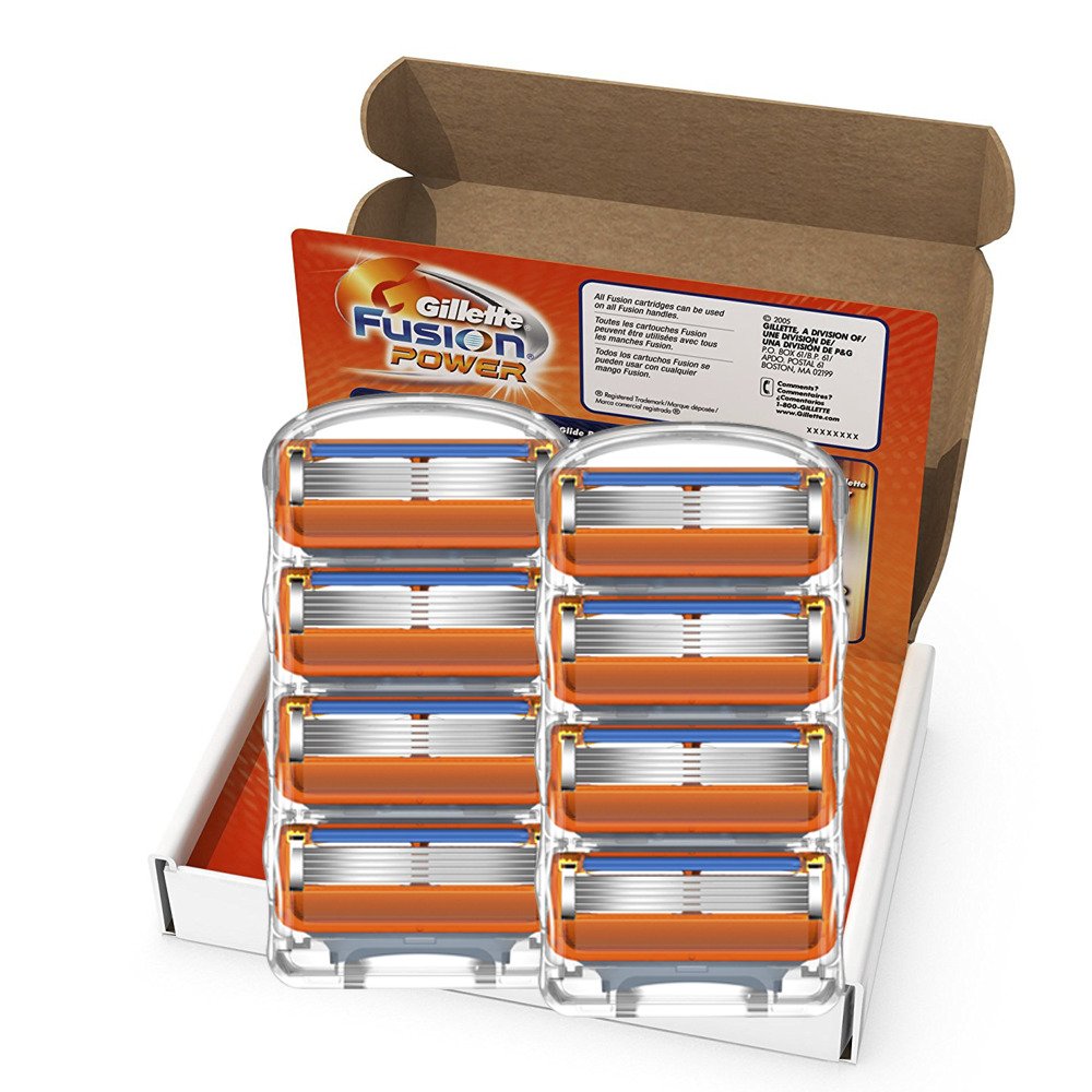 Men's Razor Blade Refills, 8 Count L676312