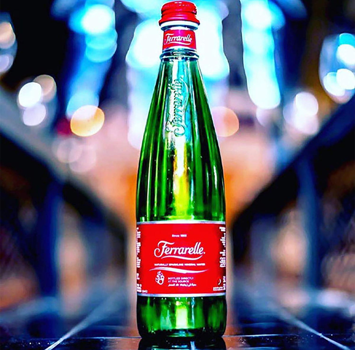 Sparkling Natural Mineral Water 750 mL 6 Glass Bottles L6682