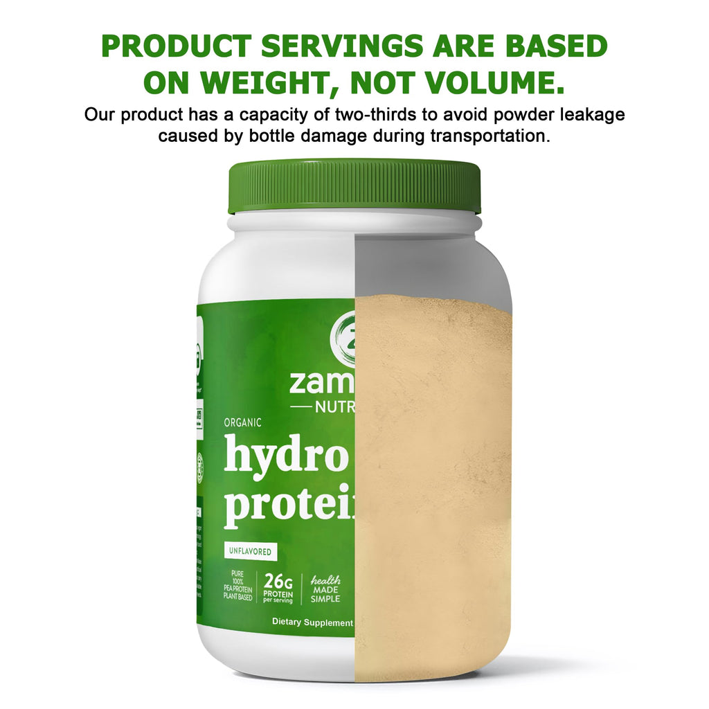 Organic Pea Protein Powder 2.62lbs A3721